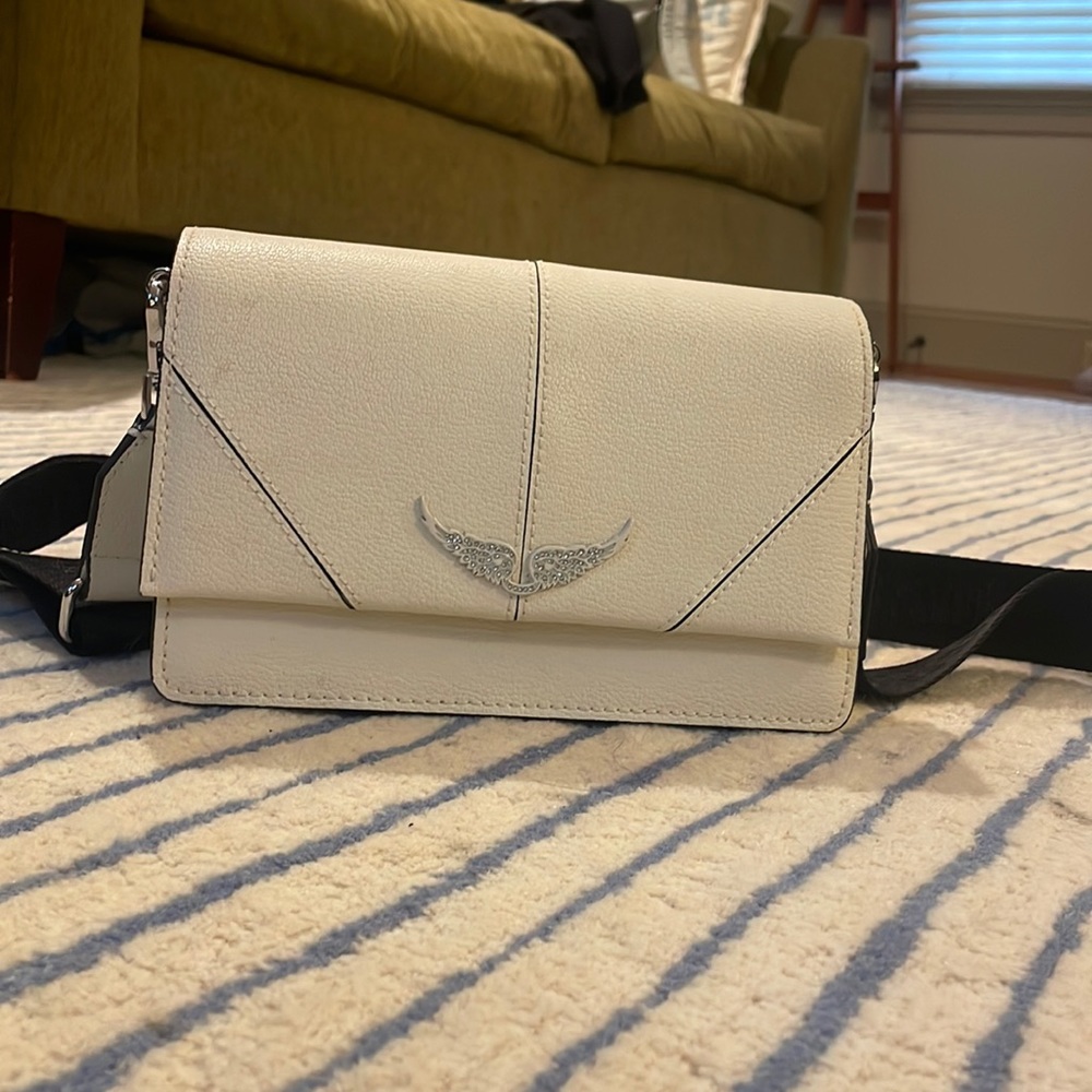 Cream zadig and Voltaire  purse